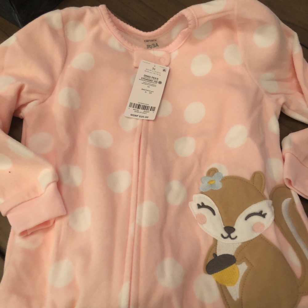 NWT Carter’s Footless Sleeper 3T/3A